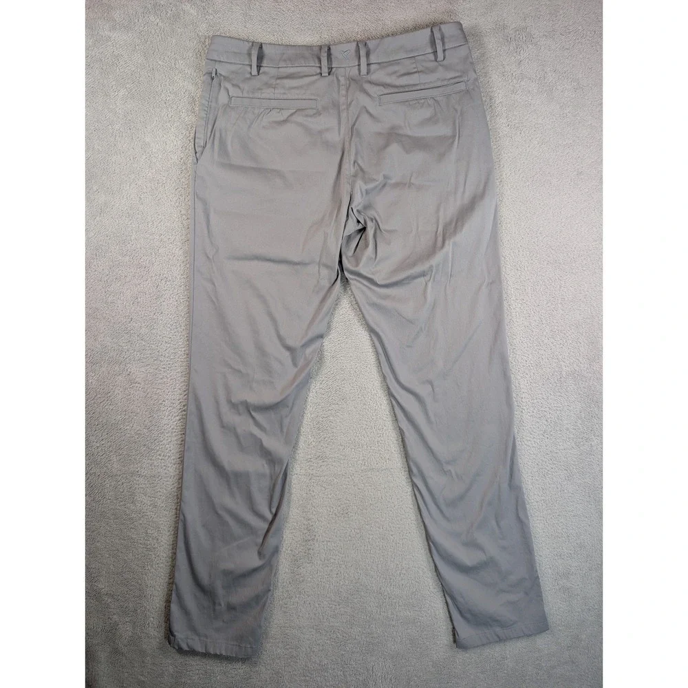 Birddogs Boomstick Mens 34x34 Grey Performance Chino Pants Cotton Blend Stretch